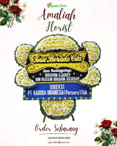 Papan Bunga Duka di Pringu